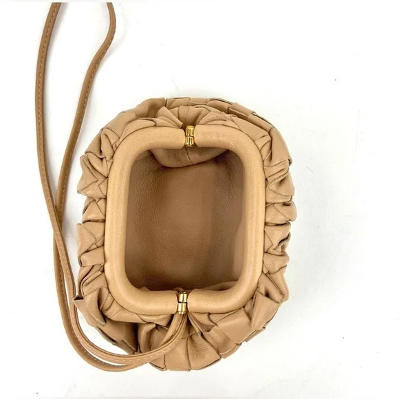 Bottega Veneta Mini Intrecciato Pouch Pochette Clutch w Dustbag and COA